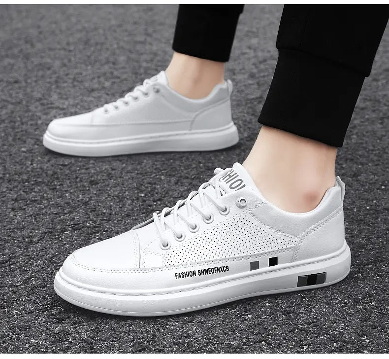 Baskets en Cuir pour Hommes