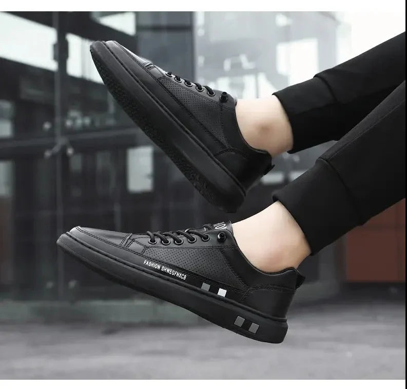 Baskets en Cuir pour Hommes