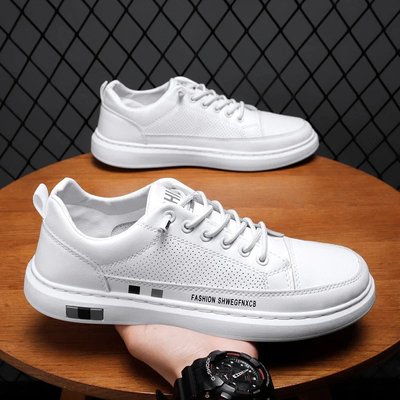 Baskets en Cuir pour Hommes