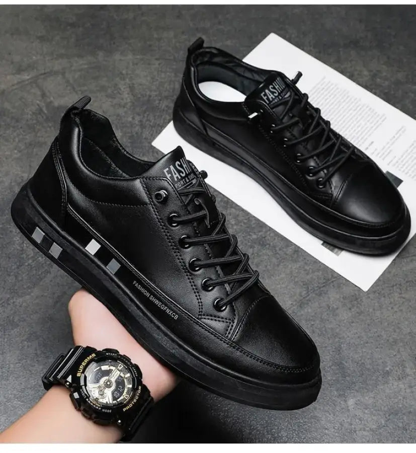 Baskets en Cuir pour Hommes