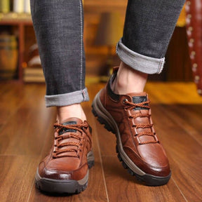 Baskets pour Hommes en Cuir Soft Elegance