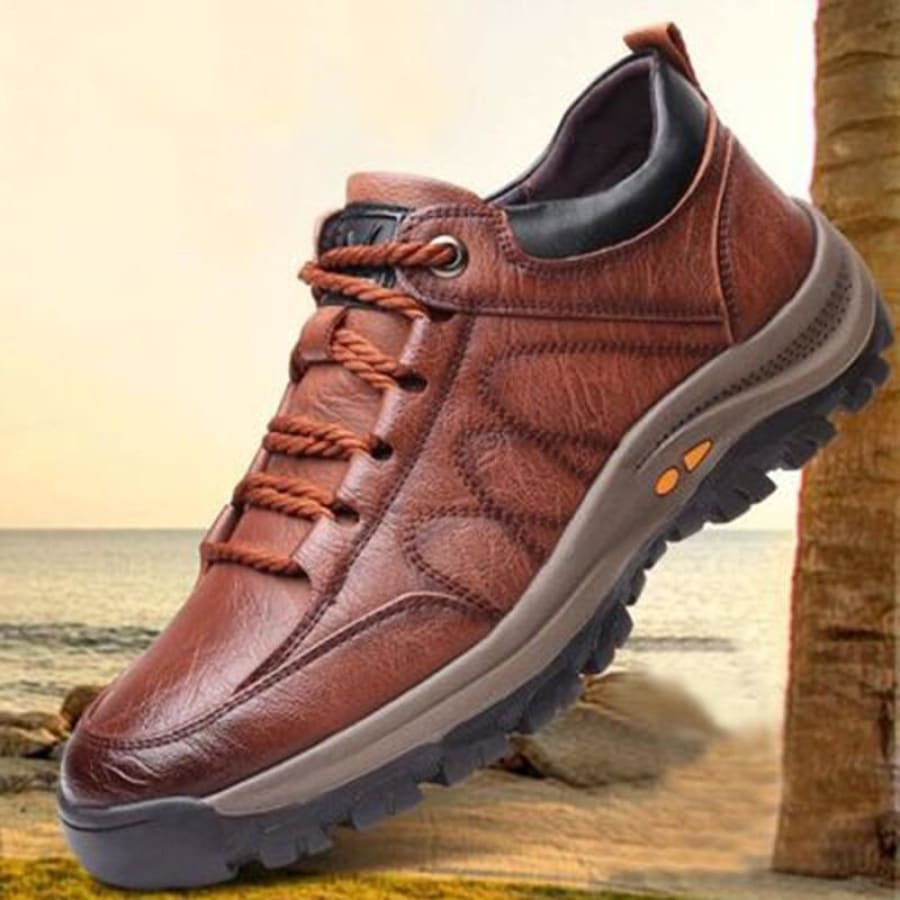 Baskets pour Hommes en Cuir Soft Elegance