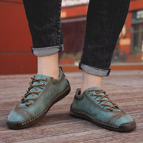 Baskets Masculines Casual Cuir - Lincoln