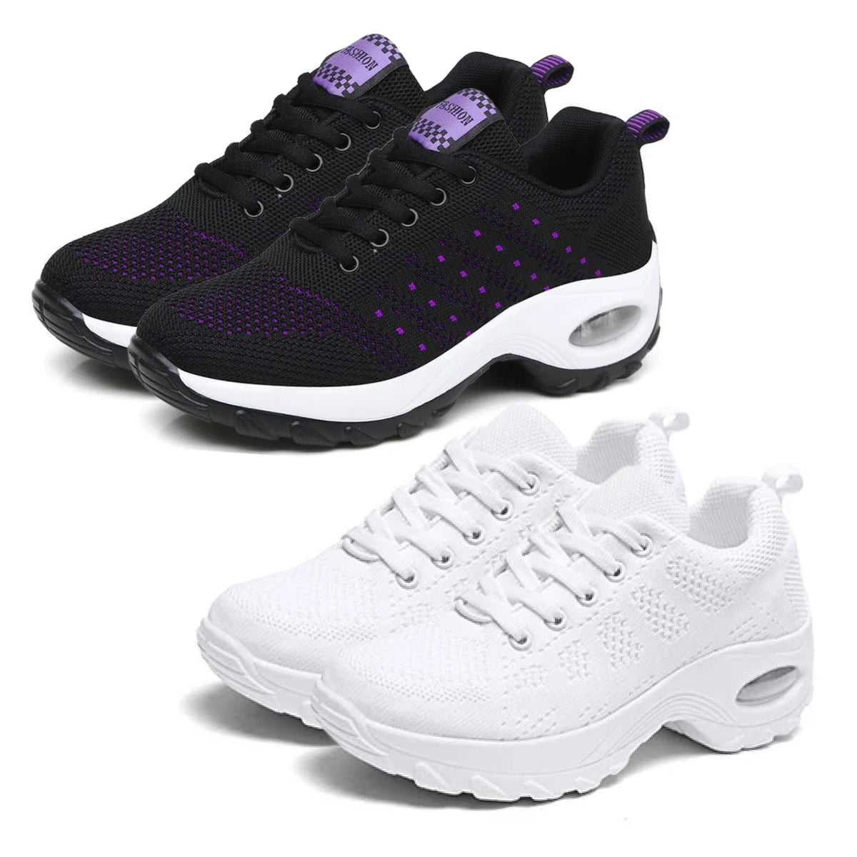 Chaussures Orthopédiques Anti-Choc - Confort Flex | COMBO DE DEUX PAIRES