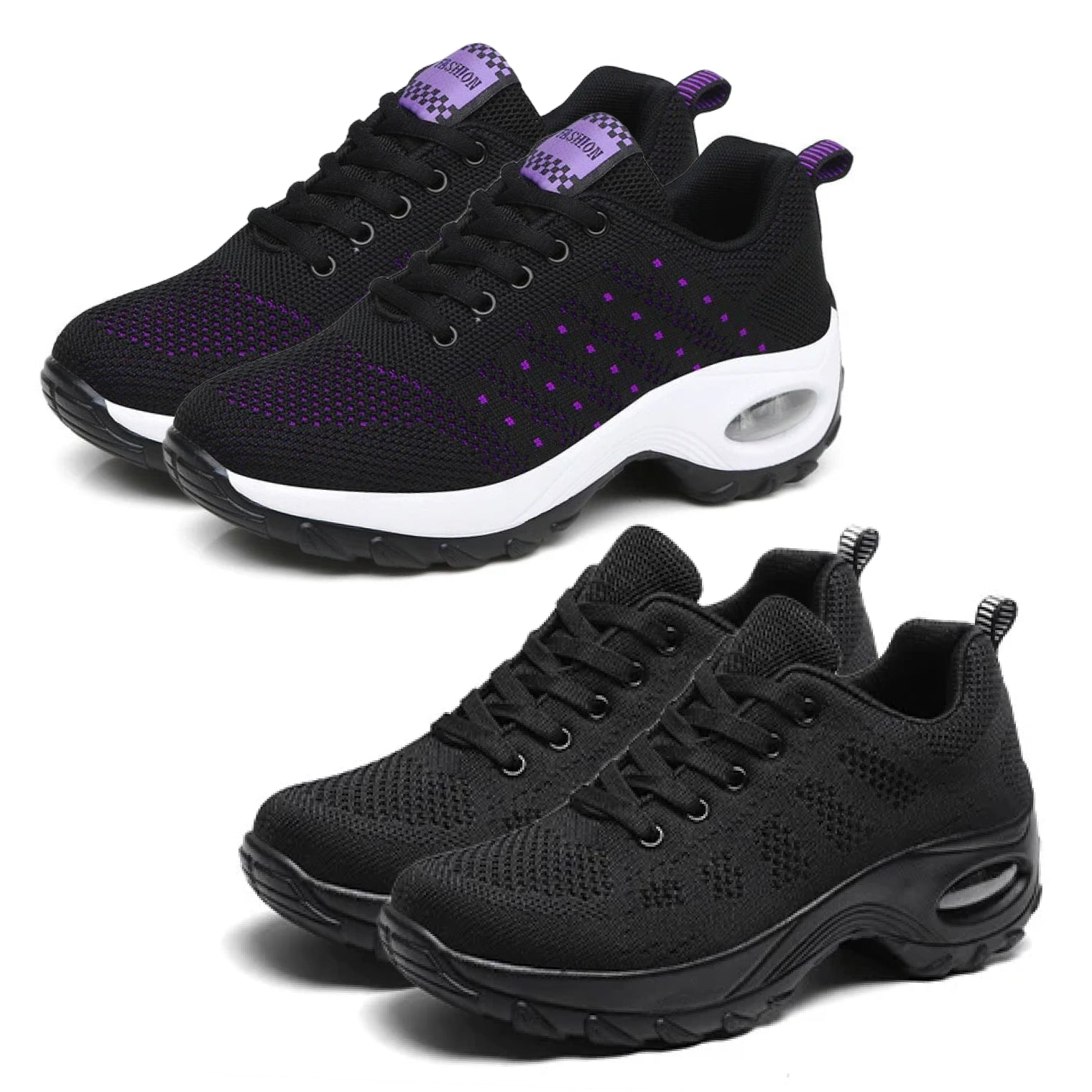 Chaussures Orthopédiques Anti-Choc - Confort Flex | COMBO DE DEUX PAIRES