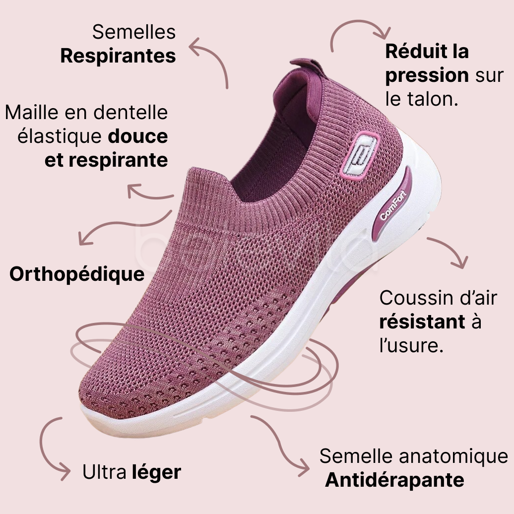 Baskets Orthopédiques Femmes - Comfort Sneakers