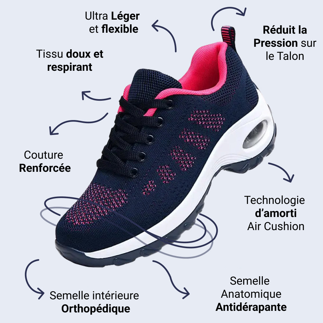 Chaussures Orthopédiques Anti-Choc - Confort Flex