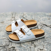 Sandale Femme Anatomique - Strass