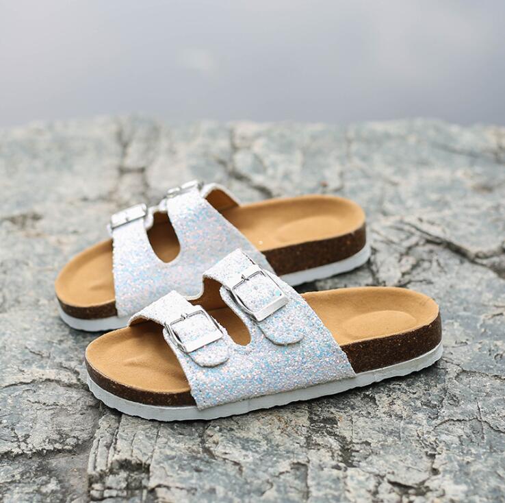 Sandale Femme Anatomique - Strass