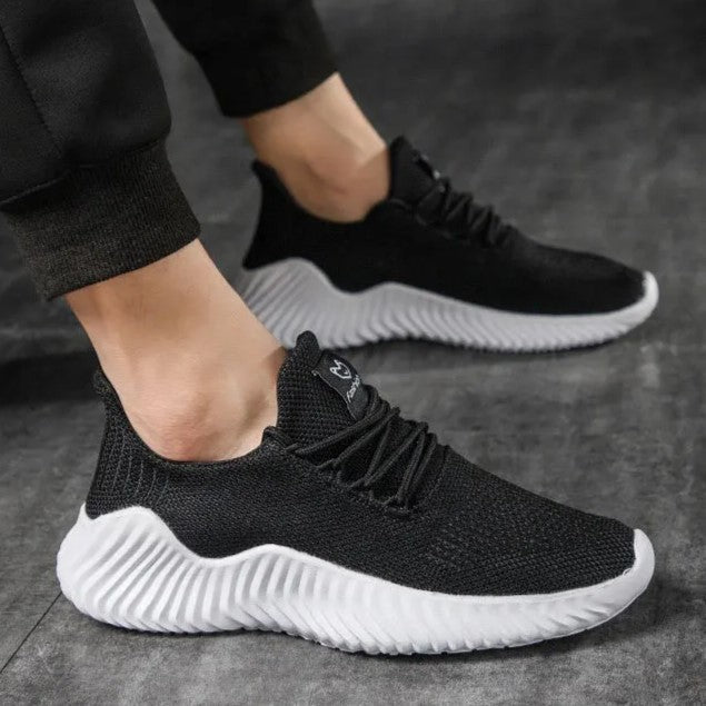 Baskets Sneakers Masculines Mesh - Fashion Chevron