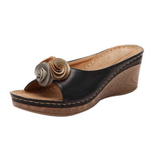 Sandale Confortable Femme Roux