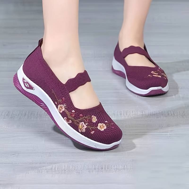 Baskets Orthopédiques Féminines - Fit Floral