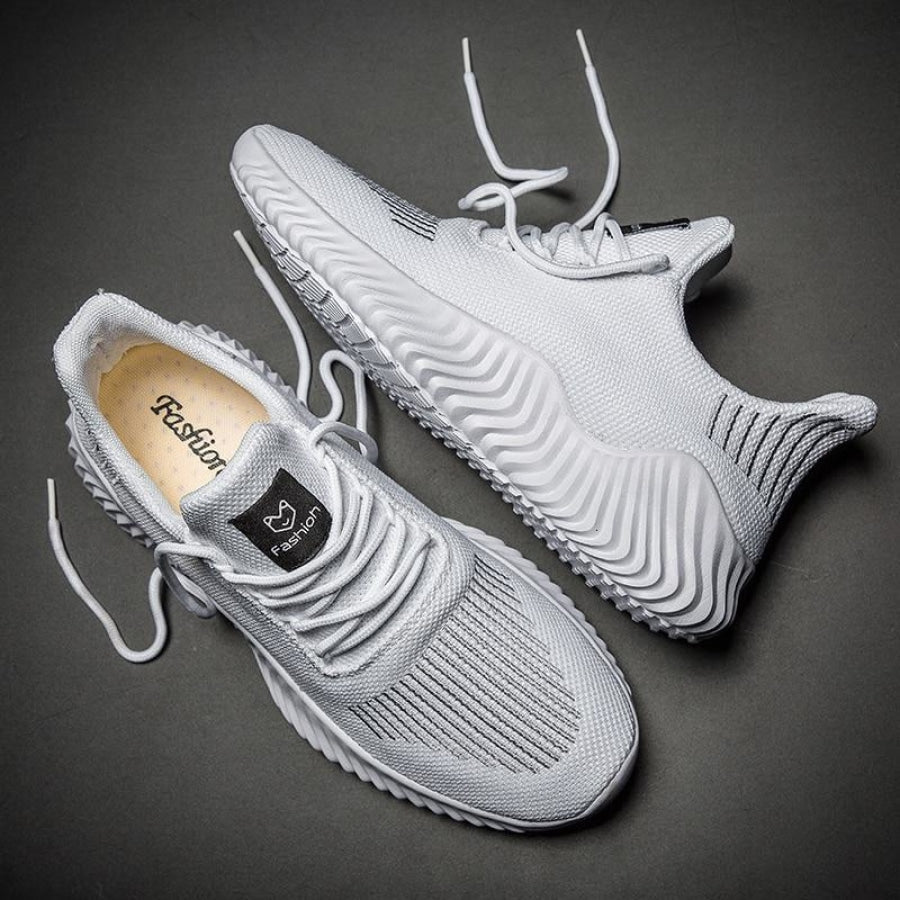 Baskets Sneakers Masculines Mesh - Fashion Chevron