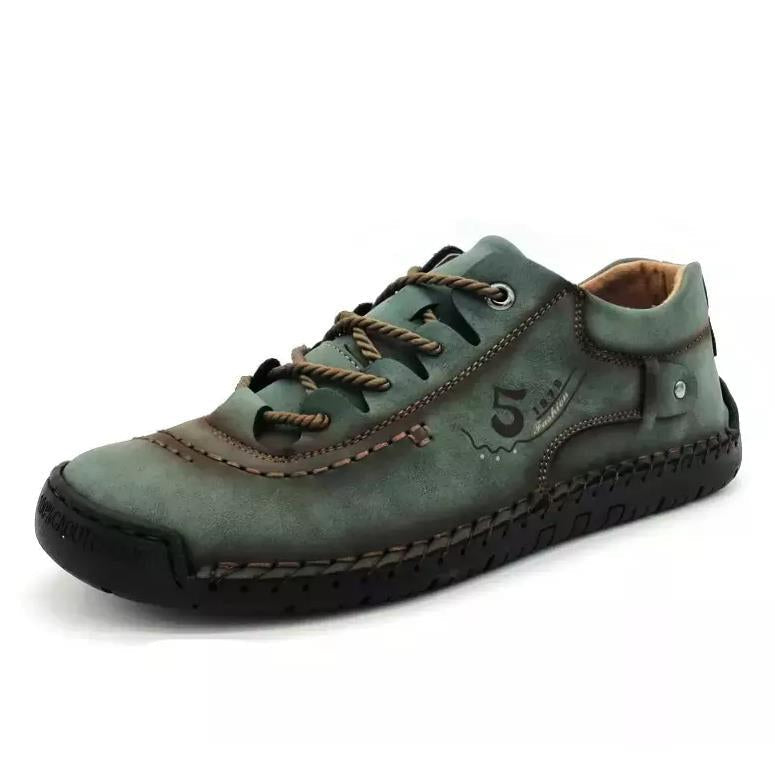 Baskets Masculines Casual Cuir - Lincoln