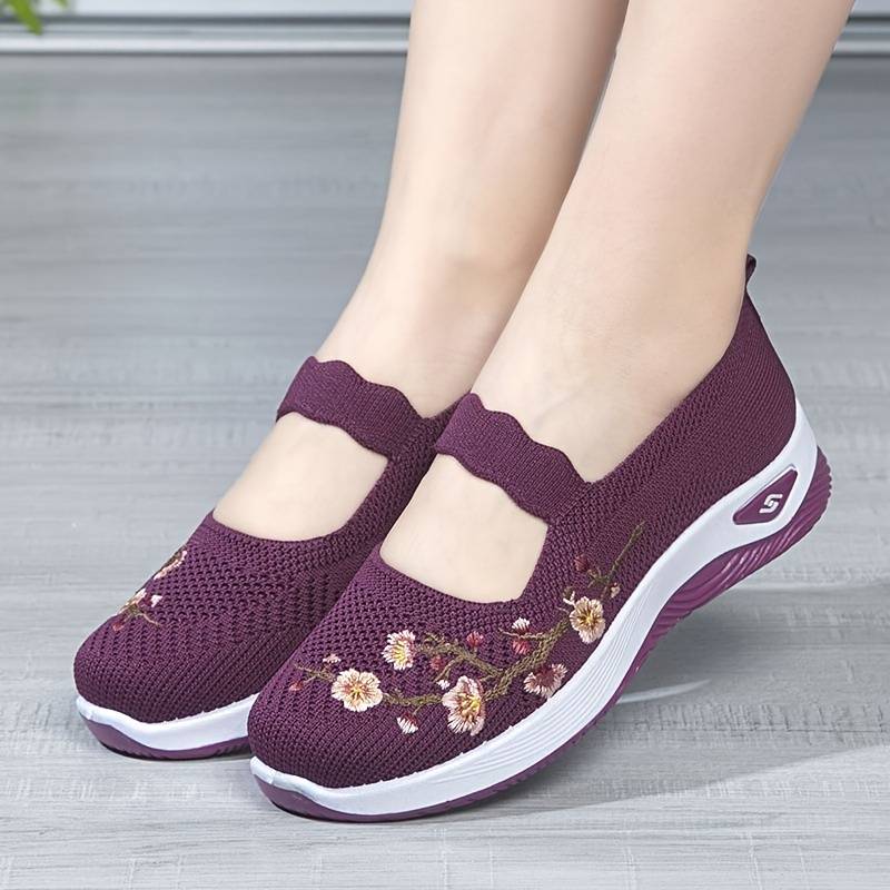 Baskets Orthopédiques Féminines - Fit Floral