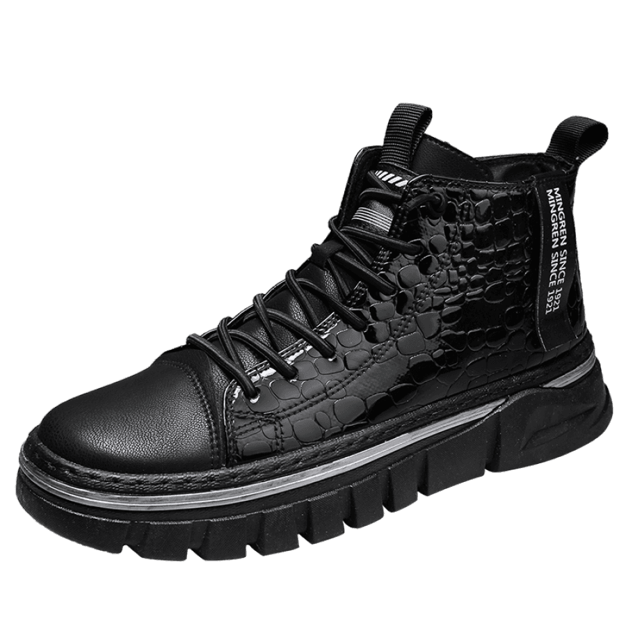 Botte Masculine Cuir Moderne