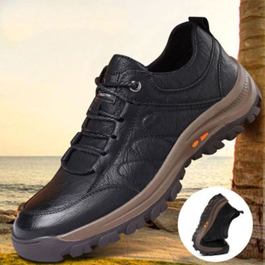 Baskets pour Hommes en Cuir Soft Elegance