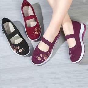 Baskets Orthopédiques Féminines - Fit Floral