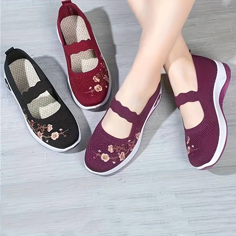 Baskets Orthopédiques Féminines - Fit Floral