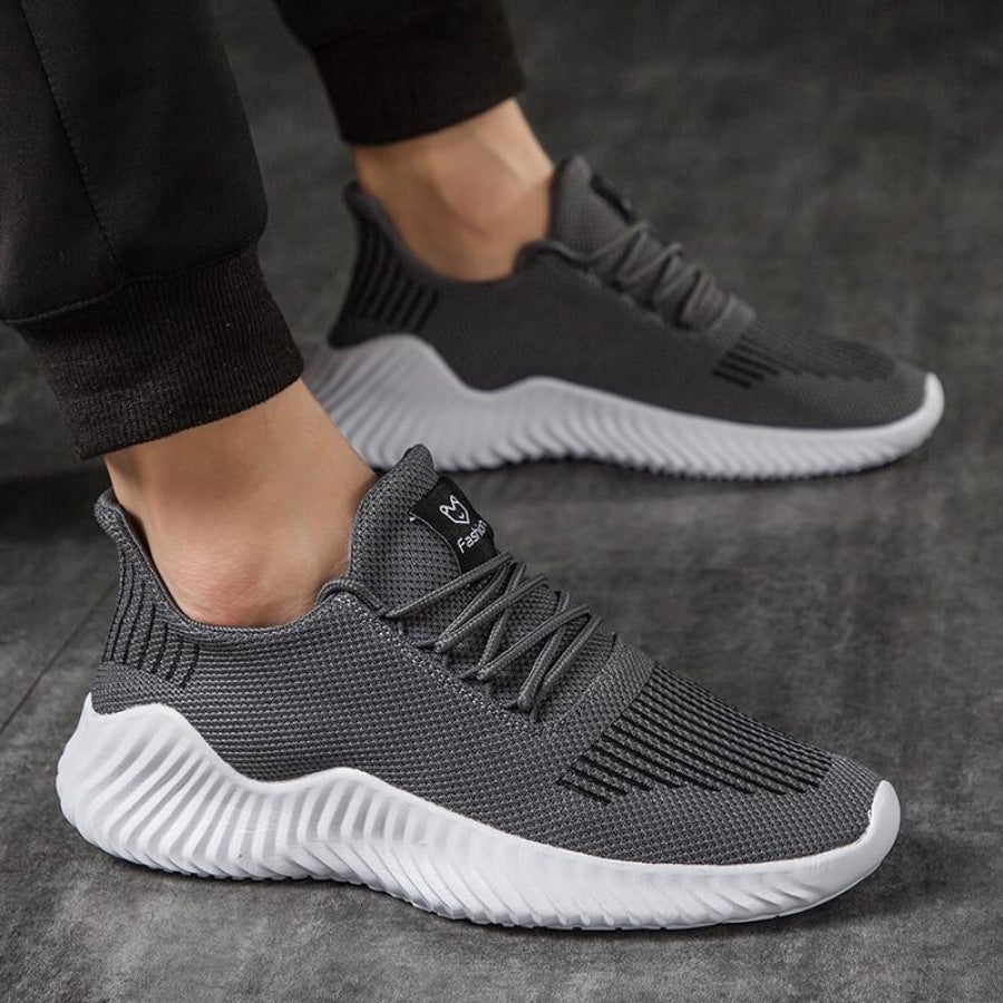 Baskets Sneakers Masculines Mesh - Fashion Chevron