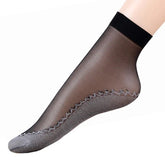 10 Paires de Chaussettes en Coton Antidérapantes et Soyeuses