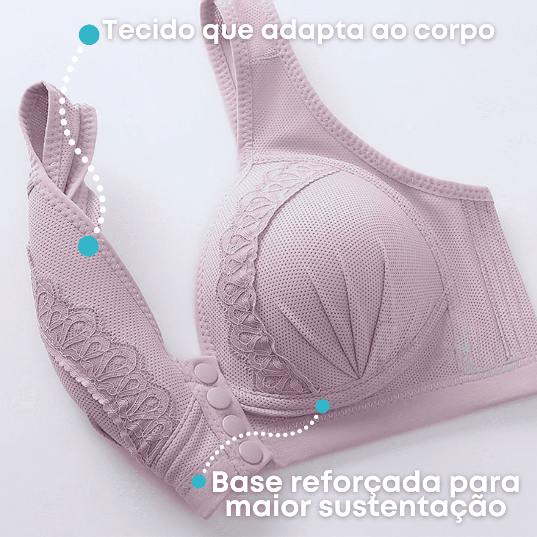 Soutien-gorge Lady - Confortable avec des boutons frontaux [Livraison gratuite]