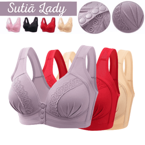 Soutien-gorge Lady - Confortable avec des boutons frontaux [Livraison gratuite]