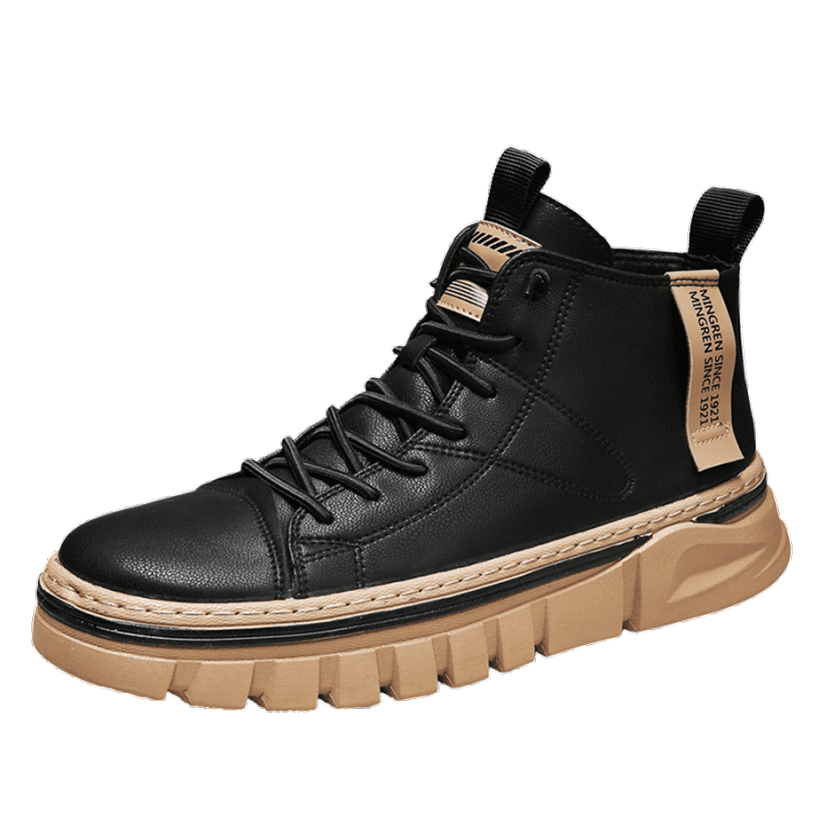 Botte Masculine Cuir Moderne